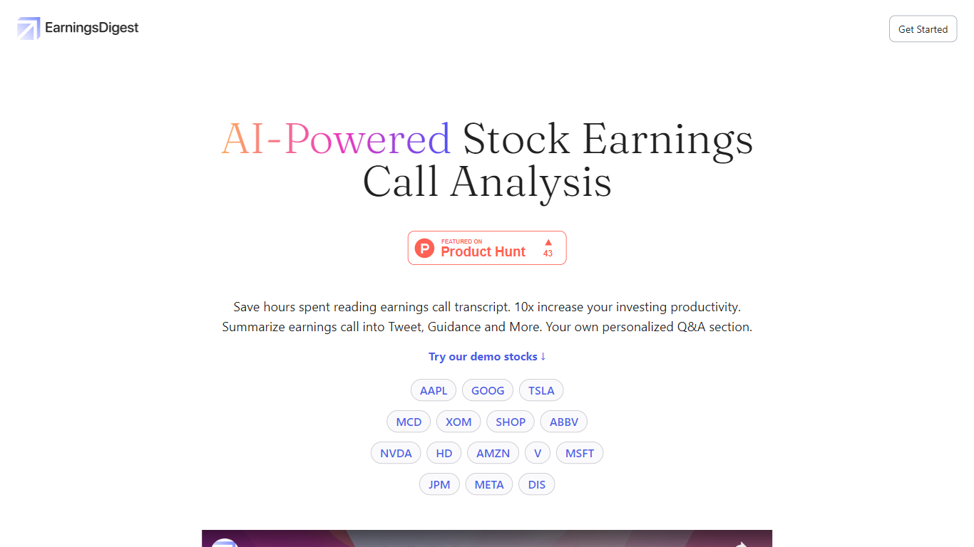 EarningsDigest.ai